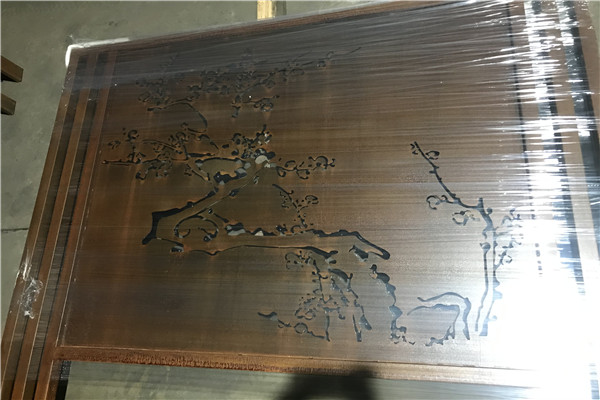 Q235NH批发零售耐候钢 表面快速做锈处理可代加工 锈钢板镂空切割