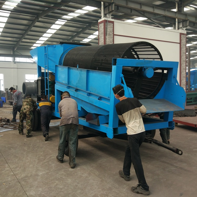 淘金车生产厂家 山东淘金车生产商 小型淘金车