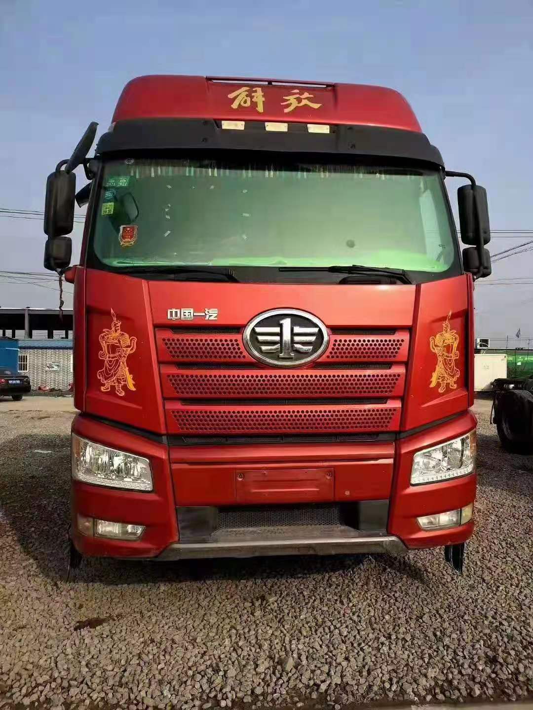 个人一手车18年的跑车解放J6 新北方版500马力国五排放，锡柴发动机，