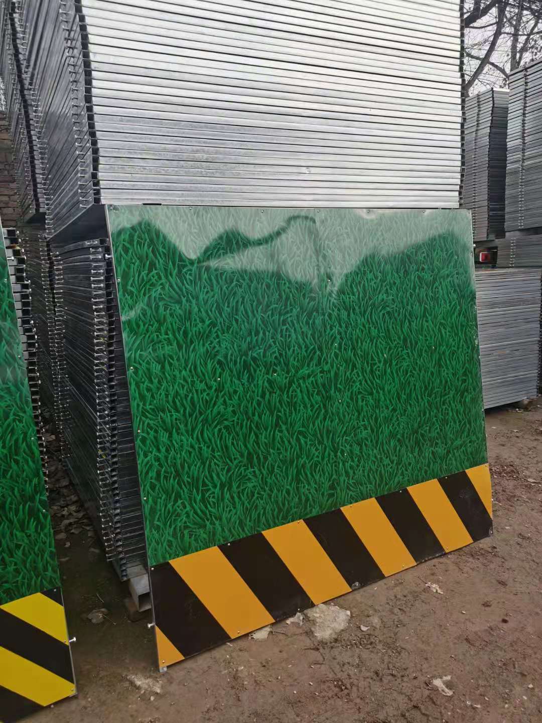 西安小草围挡厂家- 草皮围挡租赁--草坪围挡批发