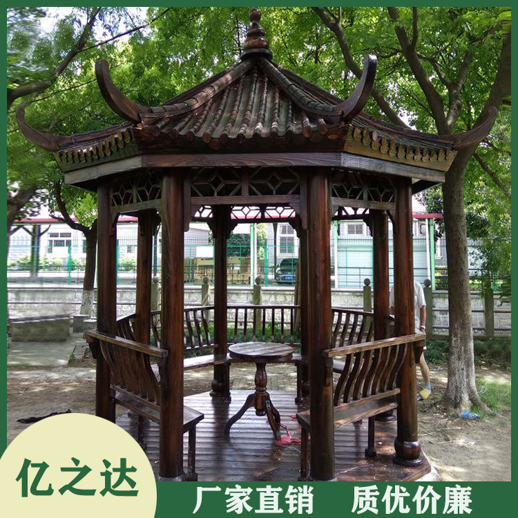 户外防腐木凉亭 公园防腐木凉亭 货源充足 欢迎选购