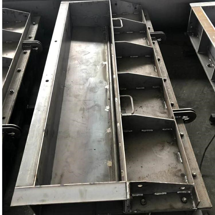 现货 高铁遮板模具 桥梁遮板钢模具 预制铁路遮板模具 致宏 混凝土遮板钢模具