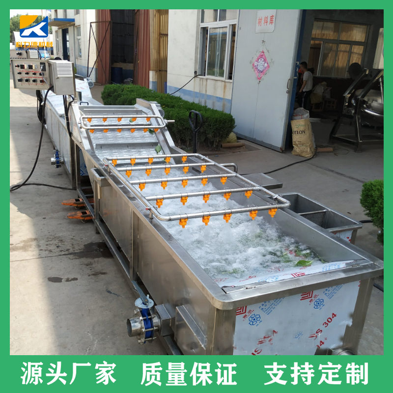 蘑菇气泡喷淋去杂清洗机 茶树菇鸡腿菇气泡清洗机 全自动洗参机
