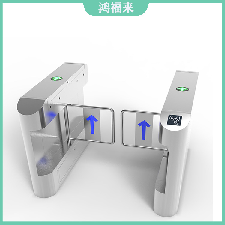 咸宁景区防撞摆闸 人脸识别门禁系统