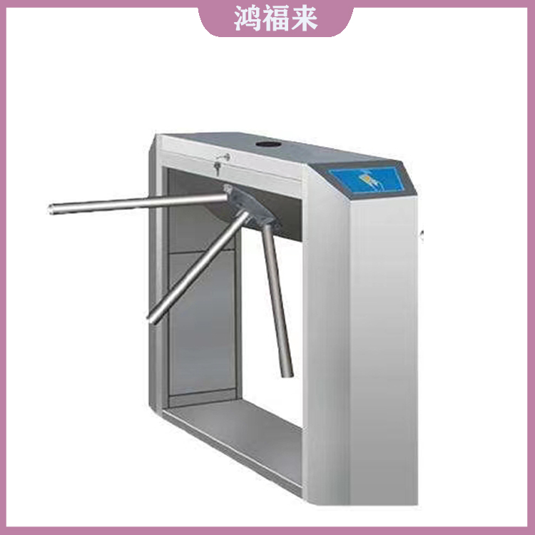 通城小区学校人行道闸 三辊闸工地门禁系统