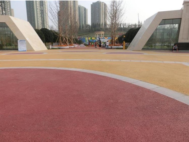 透水混凝土增强剂 透水混凝土施工 透水地坪厂家 河北虹彩建材