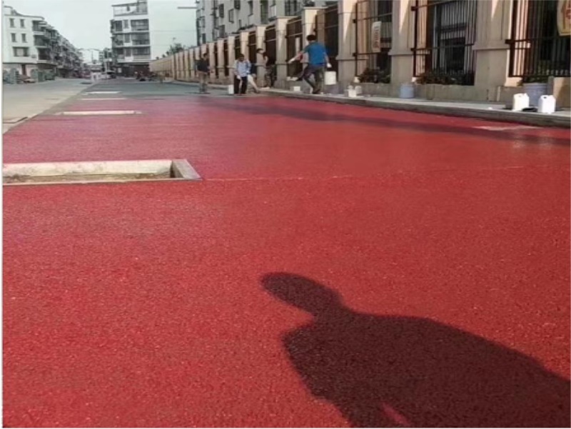 透水混凝土施工 透水地坪材料 透水混凝土价格 河北虹彩建材