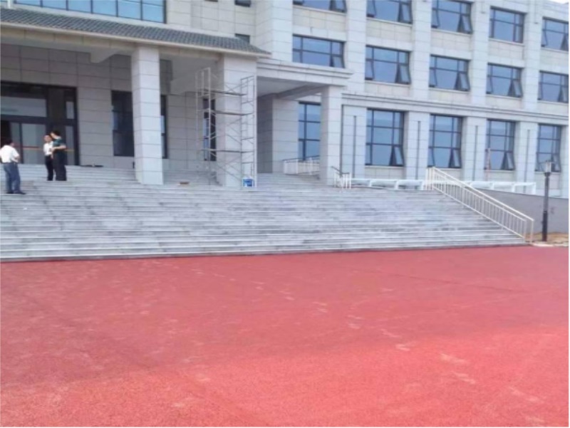 透水混凝土报价 透水地坪材料 透水路面价格 河北虹彩建材