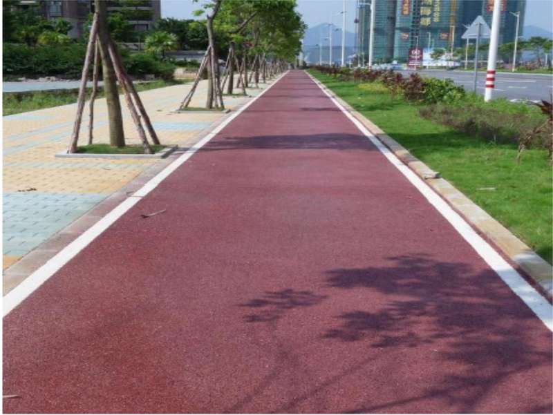 透水地坪材料 透水混凝土价格 透水路面报价 河北虹彩建材