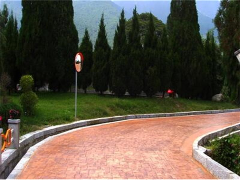 常德 彩色压印地坪价钱 压花地坪艺术 压模地坪造价 虹彩建材