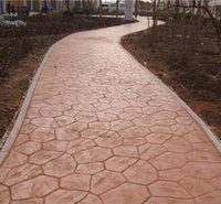 铜陵压模模具价格 压模模具厂家 水泥道路压花 艺术印花混凝土 普林德建材