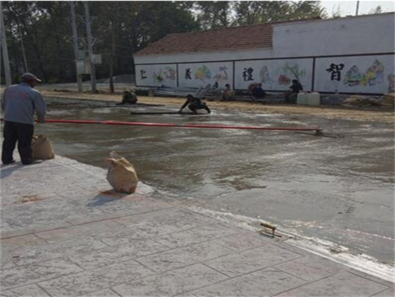 郴州 水泥压模地坪 压模混凝土 压模地坪彩色 艺术压模地坪 普林德建材 