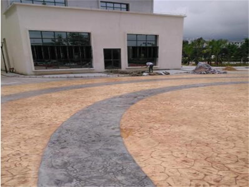 张家界 压模地坪抗压 压模地坪止滑 压模地坪价钱 普林德建材