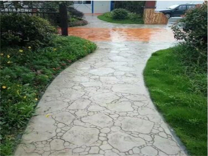 怀化 压模耐磨地坪 彩色地坪压花 艺术地面厂家 水泥道路模具 普林德建材