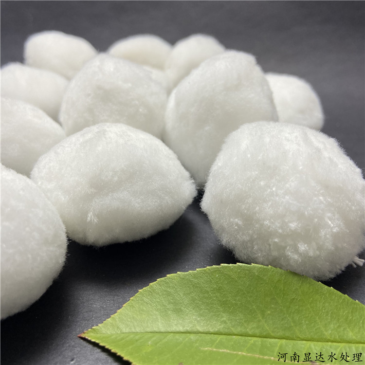 显达供应各种规格纤维球 化工废水处理纤维球价格 质量保障 全国送货上门
