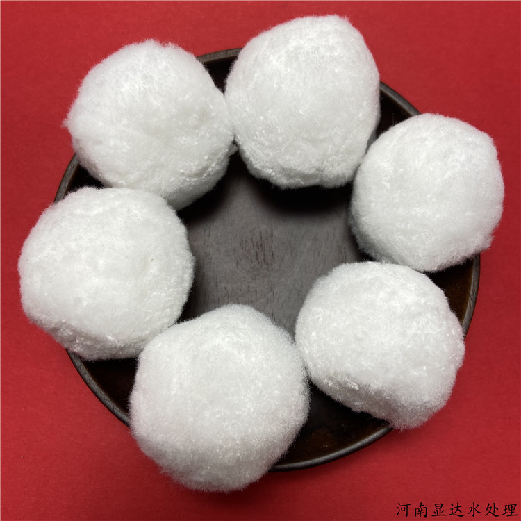 油水分离改性纤维球滤料 改性除油纤维球厂家 现货供应