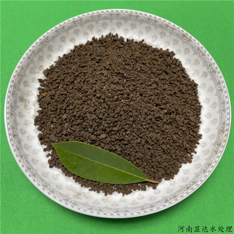 温泉水除味脱色 净化过滤专用天然锰砂滤料 矿区现货供应