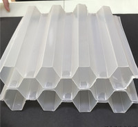 方形圆形除沙沉淀池 专用孔径Φ35PP蜂窝斜管填料 现货充足