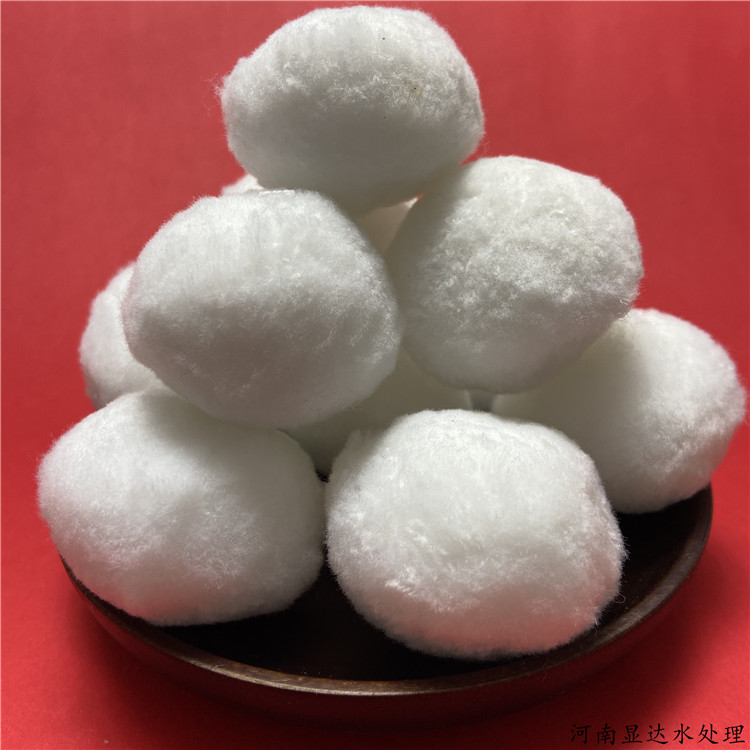 耐磨损改性纤维球滤料 工业污水精细处理 现货供应
