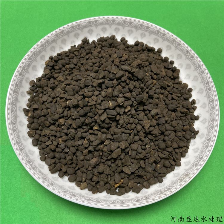 自来水过滤净化 除铁锰去腥味 脱色 专用30-45%含量天然锰砂滤料