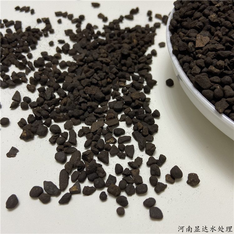 池子水 井水过滤净化 脱色除铁锰 用35%40%锰砂滤料 
