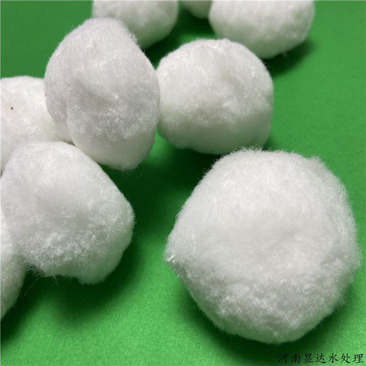 亲水疏油纯白纤维球 耐酸性 弹性好 使用周期长