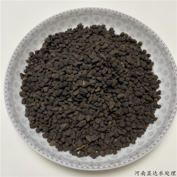 显达高纯度水洗锰砂 0.6-8mm规格齐全 现货供应