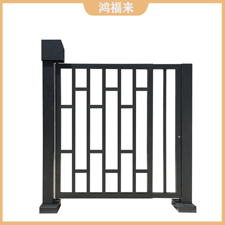 红安电动栅栏门 刷卡工地门禁系统自动小门