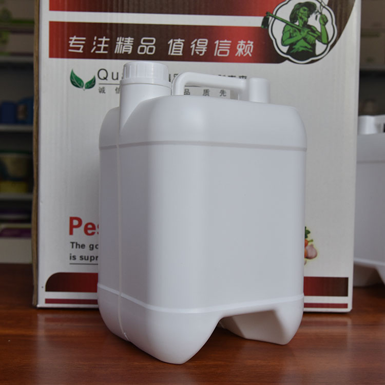 5L四方桶 白色蓝色四方桶加工厂家 标区尺寸13x13cm  
