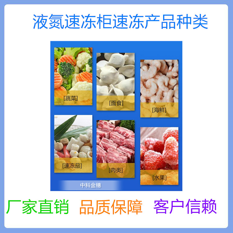 中科金穗生产定制 低温液氮速冻柜 海鲜液氮速冻柜 液氮速冻机批发零售