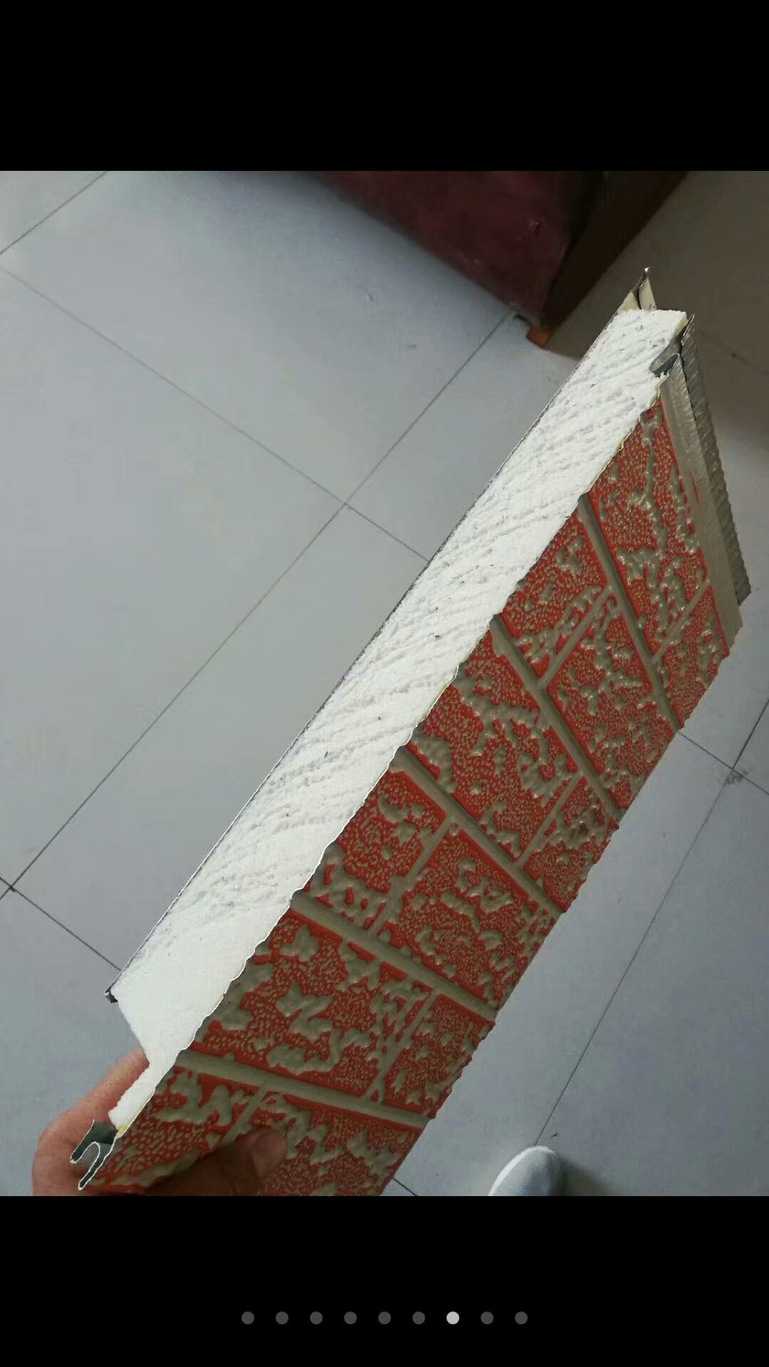 山东慧诚金属雕花板箱变壳体材料 金属墙面板 EPS保温夹芯板