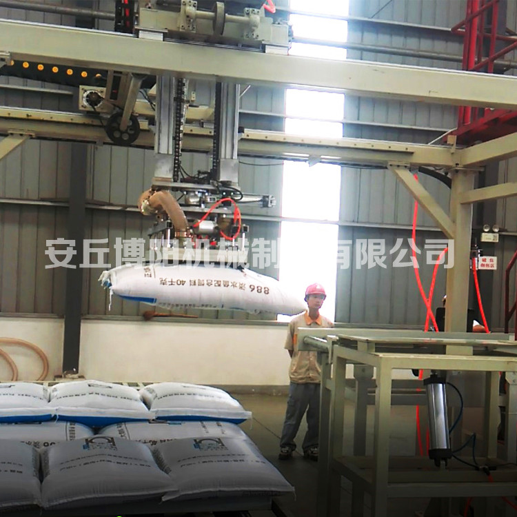 河南桁架自动拆垛机 3D视觉拆垛机器人 大米拆垛机械手图片