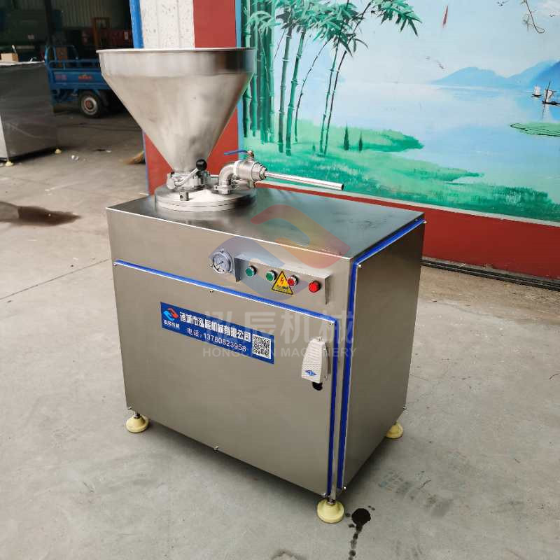 30L单管液压灌肠机 猪血肠灌肠机 宠物肠液压灌肠机 泓辰制造 现货包邮