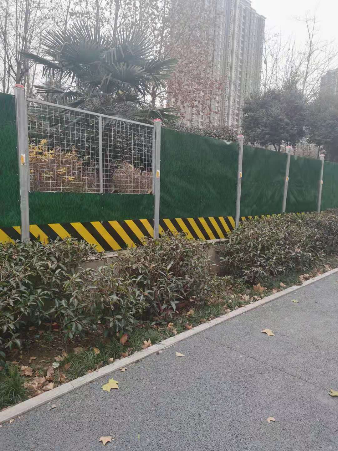 望旺印花小草围挡-施工隔离围挡-市政彩钢围挡厂家批发