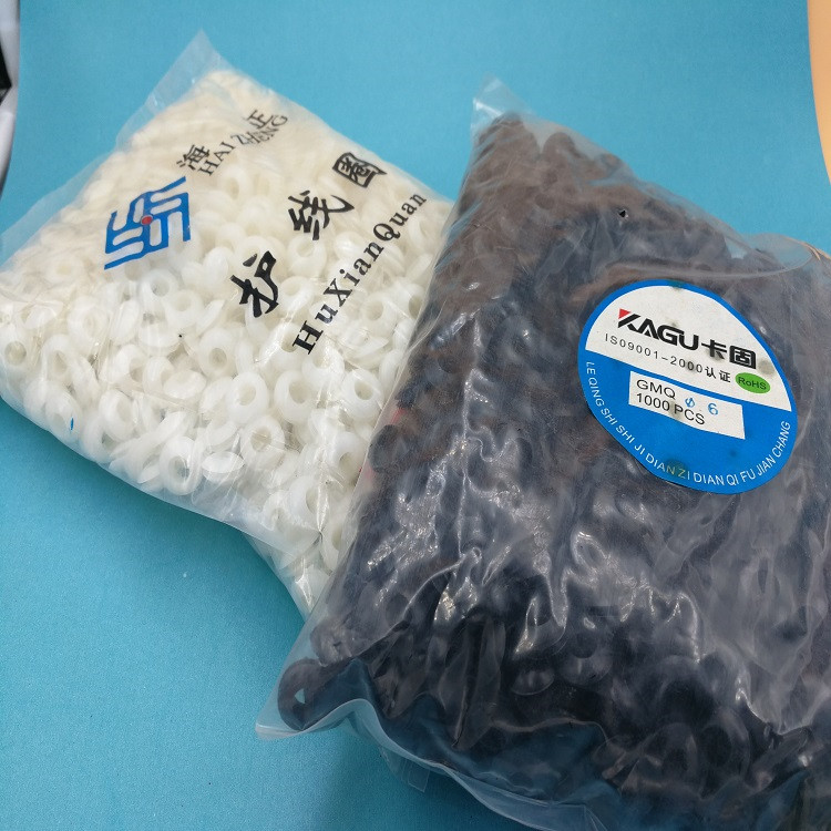 双面护线圈 橡胶护线圈 PVC护线圈  硅胶护线环