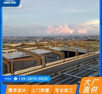 智能移动电动泳池盖 铝合金采光顶阳光房 赛尔特厂家提供测量安装