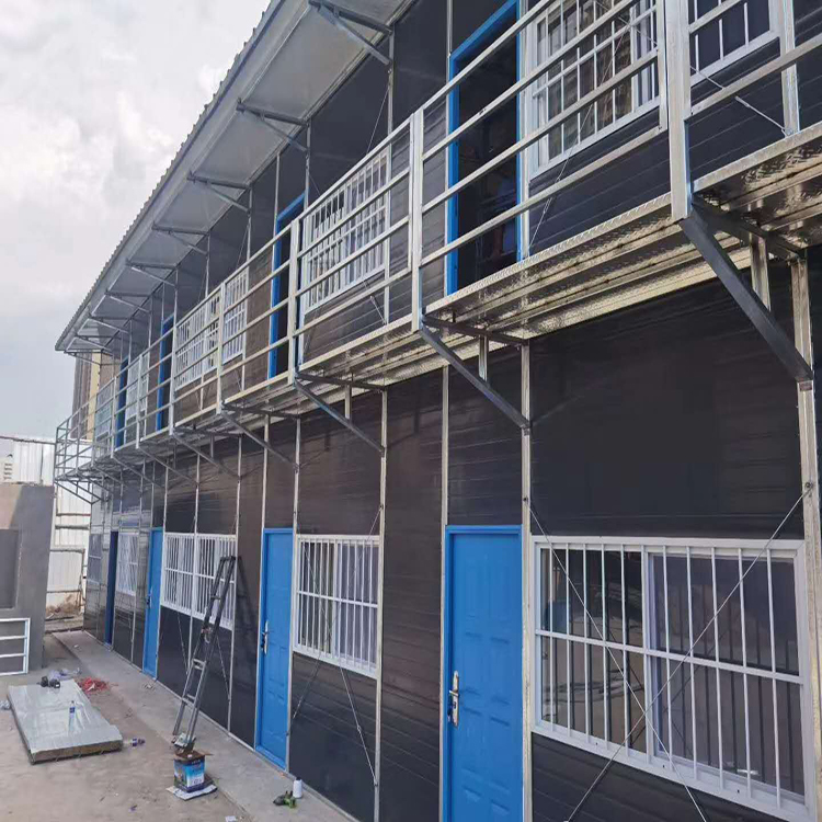 济南活动板房 工地 住人彩钢房 工人宿舍 一达钢结构