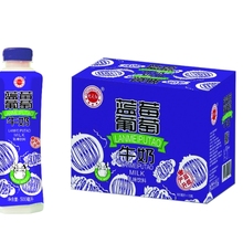 金登河蓝莓葡萄牛奶500ml厂家直发，质优价廉，口感纯正