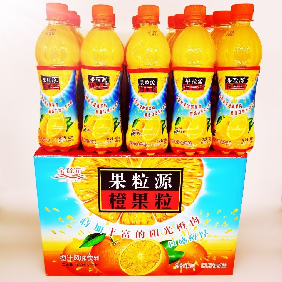 金登河果粒源450ml,厂家直发，物美价廉