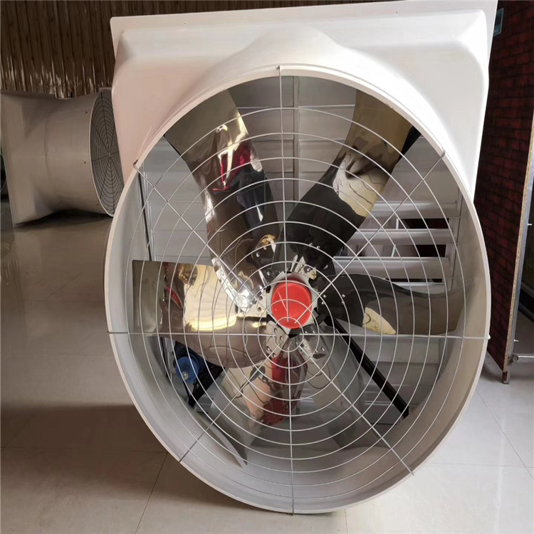 1260型玻璃钢直连风机价格 防腐静音耐腐蚀玻璃钢风机 型号定制