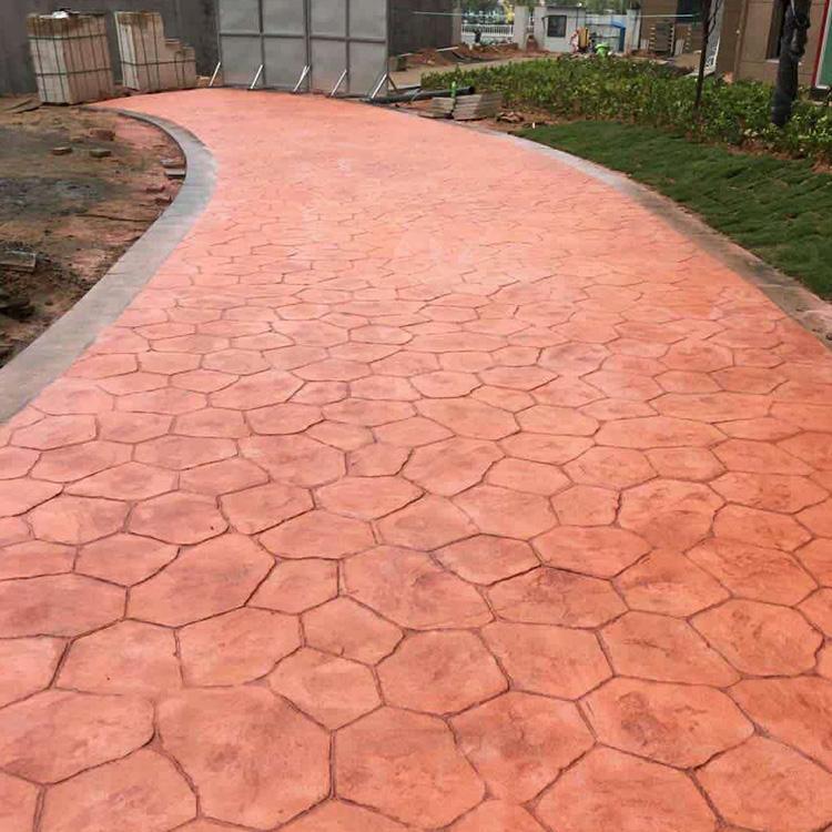 苏州压模地坪 路面压模 彩色路面 地坪压模材料 压模地坪材料厂家 压模路面 厂家直销 