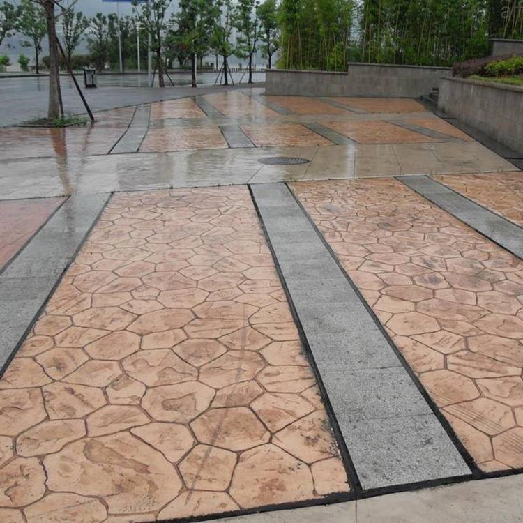 压模地坪 小区路面压模 彩色地坪压模材料    艺术压模地坪 压模地坪材料厂家 压模路面 厂家直销 