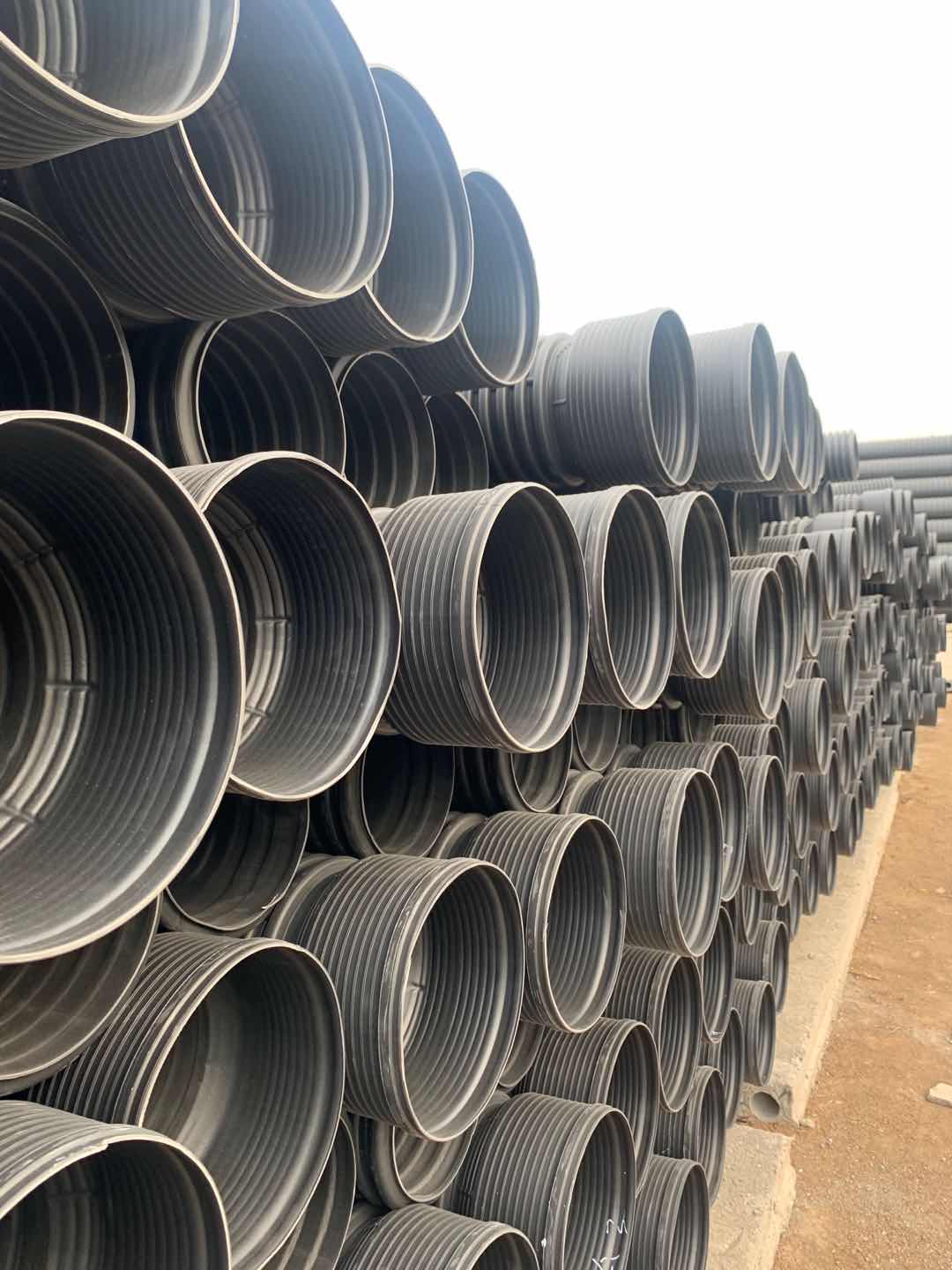上海中财总经销高密度聚乙烯波纹管价格优惠 大量现货