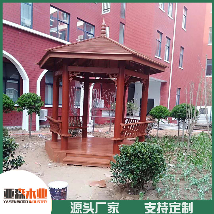 漯河防腐木凉亭 供应防腐木凉亭 坚固不易变形