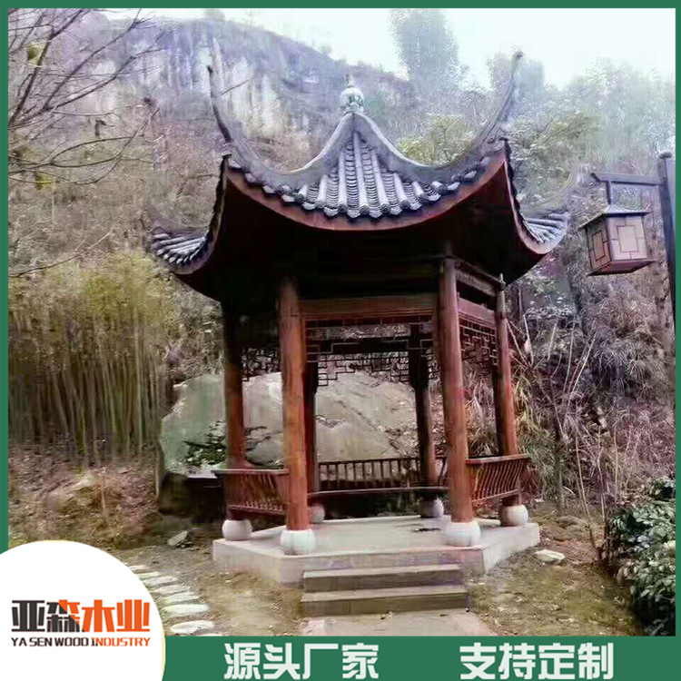 亚森精品推荐 防腐木凉亭 防腐木凉亭厂家 支持定做 款式多样
