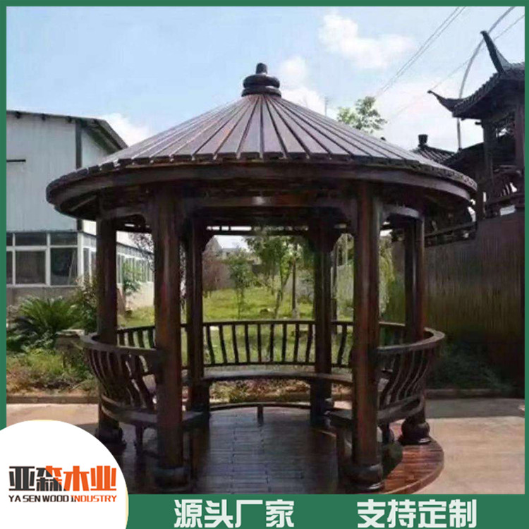 亚森 新中式仿古六角凉亭 中式四角凉亭 现货供应