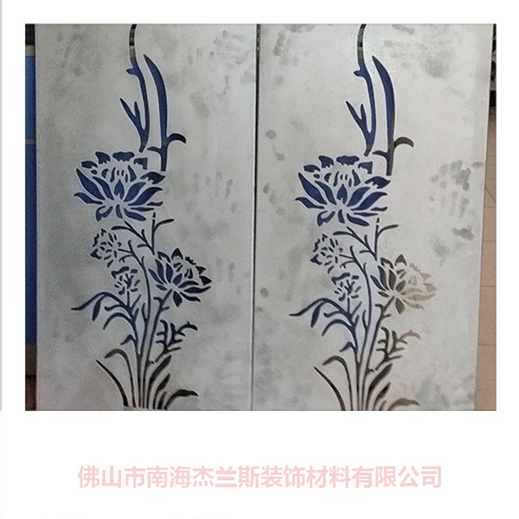木纹方通加盟销售 厂价批发木纹铝窗花 定制空调罩