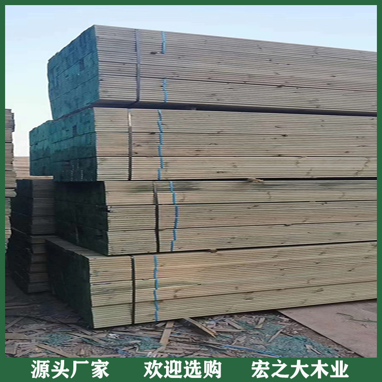 定制防腐木厂家 古建庭院防腐木 经久耐用 值得信赖