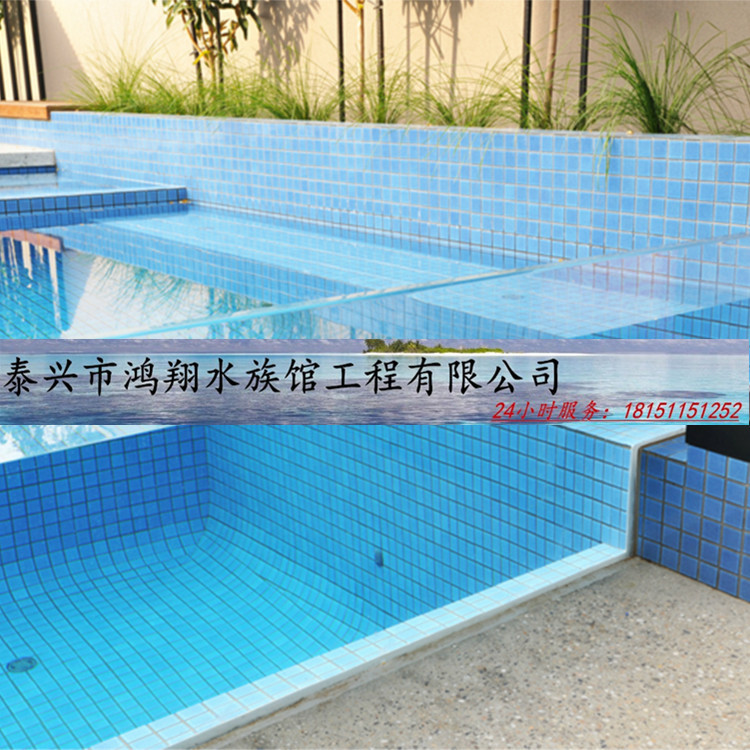 厂家定制 亚克力泳池 酒店空中泳池 水族景观工程