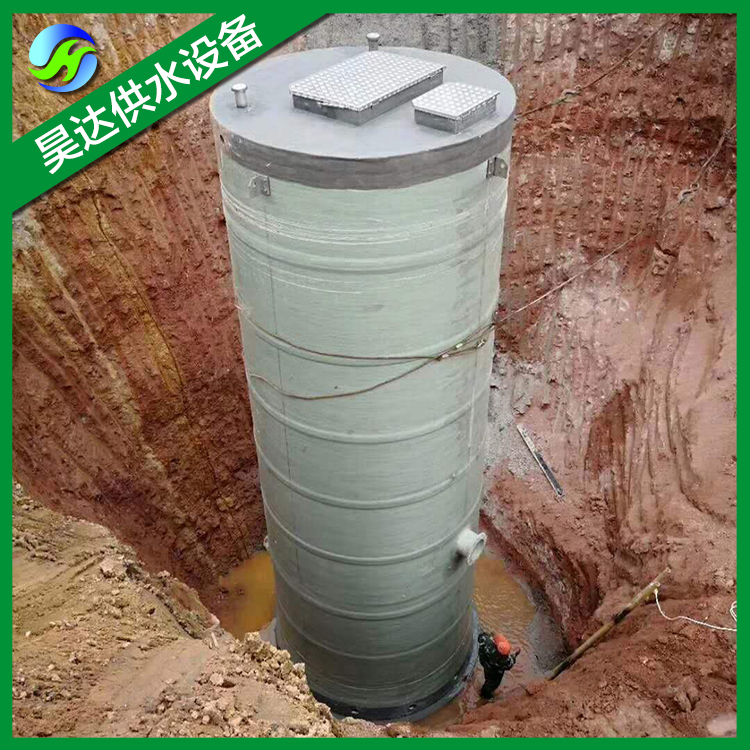 一体化预制泵站 污水雨水提升泵站 地埋式智能泵站